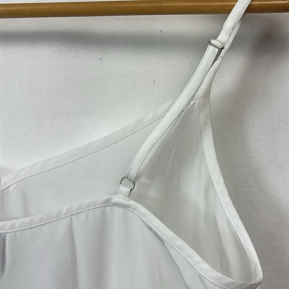 J. Crew Collection White Chemise slip vneck NWOT size 00